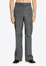 Salvatore Ferragamo Tailored Creased Pants Gray 143815 P 775910-SALEPEPE