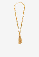 Moschino Dangling Chain-Link Necklace Gold 24271 A9147 8484-0606