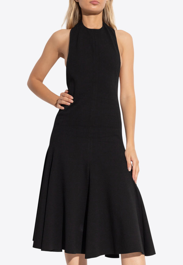 Jacquemus The Favola Flared Midi Dress Black 243DR183 1667-990