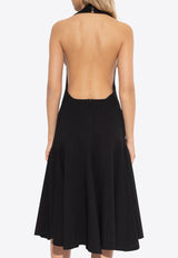 Jacquemus The Favola Flared Midi Dress Black 243DR183 1667-990