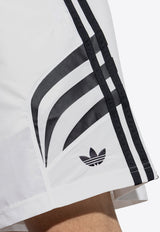 Adidas Originals Q3 Atlanta Logo Jersey Shorts White IX6729 0-CLOWHI