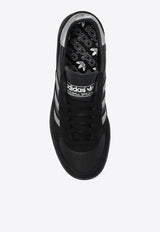 Adidas Originals Handball Spezial Leather Sneakers Black IH0135 F-CBLACK SILVMT CARBON