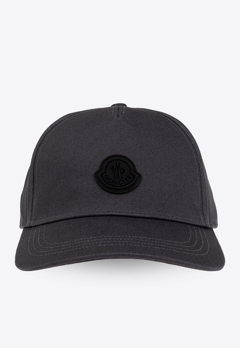 Moncler Logo Patch Baseball Cap Gray J20913B00007 0U082-944