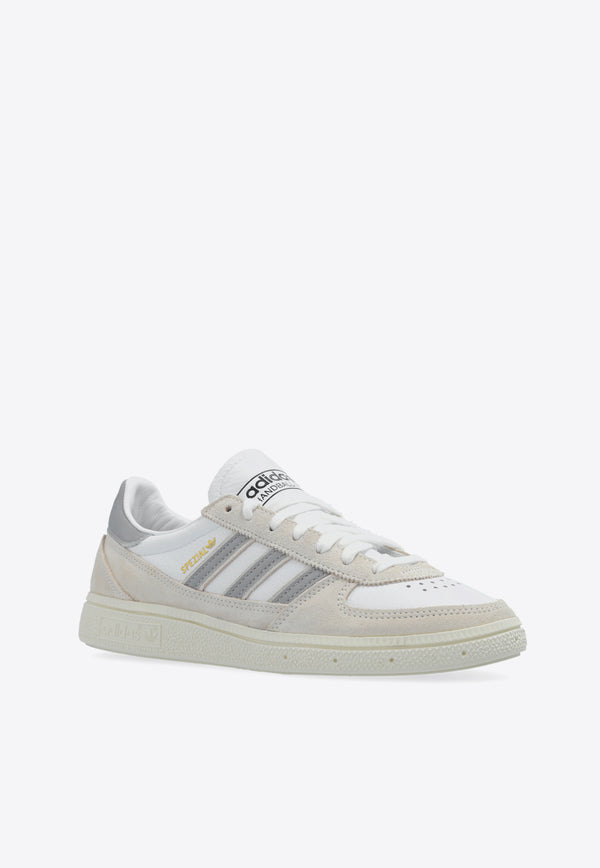 Adidas Originals Handball Spezial Leather Sneakers Cream IH0134 F-FTWWHT SILVMT OWHITE