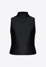 Adidas Originals Ruched Sleeveless Top Black IW5506 0-BLACK