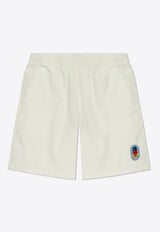 Adidas Originals Logo Patch Sports Shorts White IX6756 0-CLOWHI