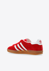 Adidas Originals Gazele Indoor Suede Sneakers Red JI2063 M-BETSCA FTWWHT GUM2