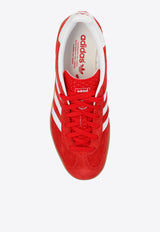 Adidas Originals Gazele Indoor Suede Sneakers Red JI2063 M-BETSCA FTWWHT GUM2