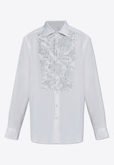 Etro Paisley Embroidered Button-Up Shirt White MRIB0007 AR241-W0800