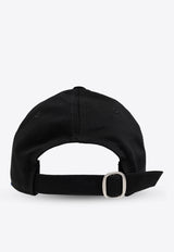 Off-White Out Of Office Baseball Cap Black OMLB069F24 FAB009-1001