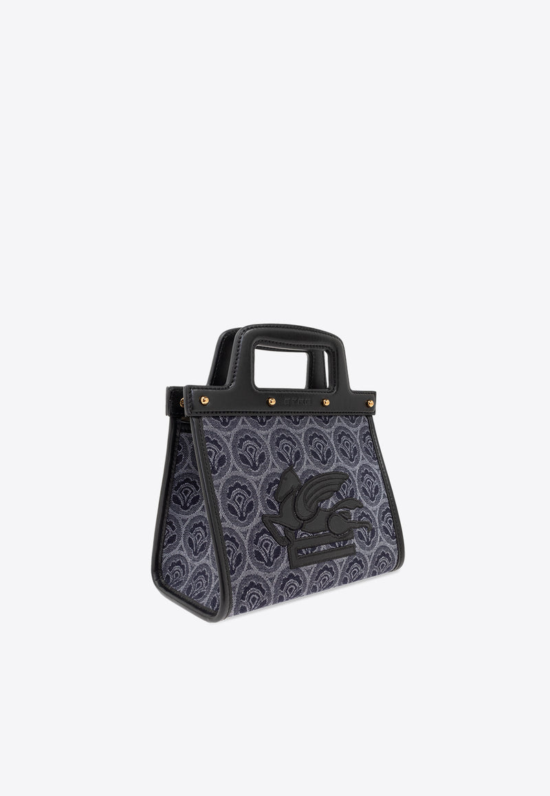 Etro Medium Love Trotter Tote Bag Blue WP1D0014 AQ037-F0213