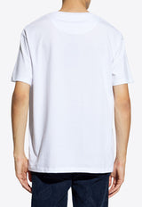 Etro Pegaso Embroidered T-shirt White MRMA0007 AR233-W0800