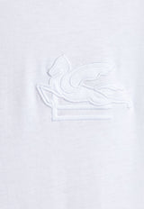 Etro Pegaso Embroidered T-shirt White MRMA0007 AR233-W0800