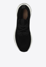 Gianvito Rossi Glover Stretch Knit Low-Top Sneakers Black S25273 M1WBT-KIBNERO