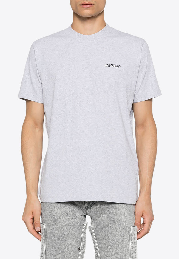 Off-White Windy Arrow T-shirt Gray OMAA027F24JER004_0510