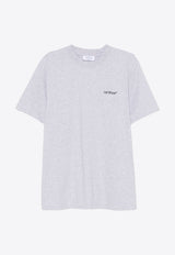 Off-White Windy Arrow T-shirt Gray OMAA027F24JER004_0510