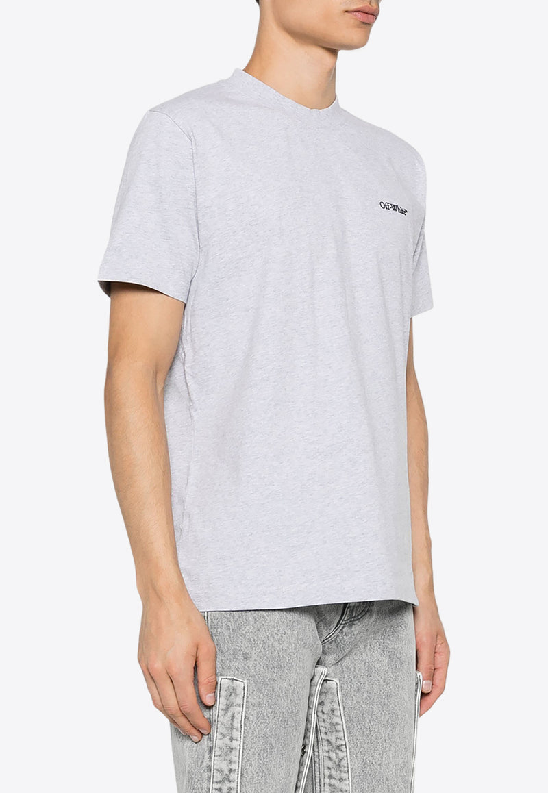 Off-White Windy Arrow T-shirt Gray OMAA027F24JER004_0510