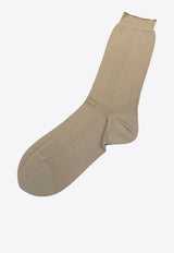 ANTIPAST Essential Crew Socks Beige AM661SPINK_BEIGE