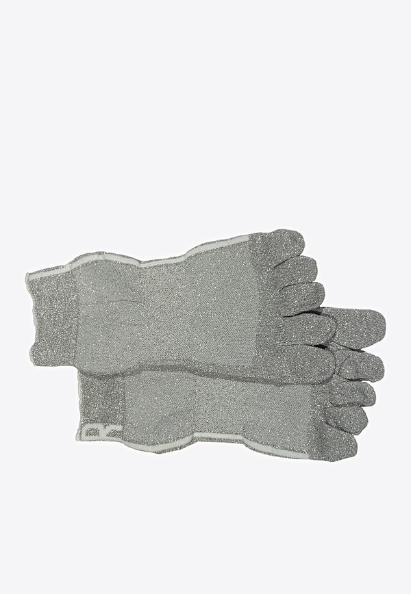 ANTIPAST Five Fingers Socks Silver EAP234S_SILVER