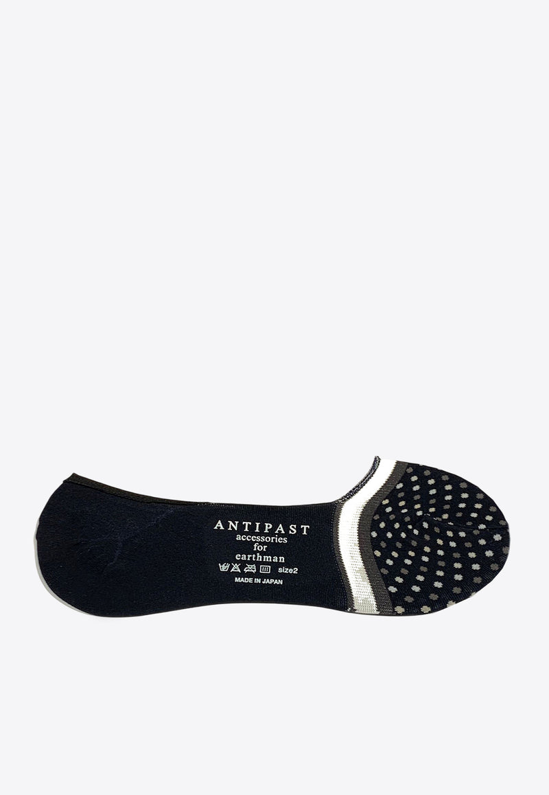 ANTIPAST Short Pois Low-Cut Socks Navy AM589S_DARK NAVY