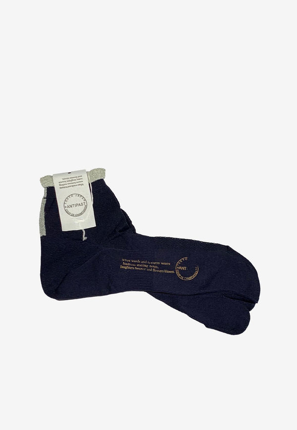 ANTIPAST Lurex Tabi Socks Navy ANP82N_NAVY BLUE