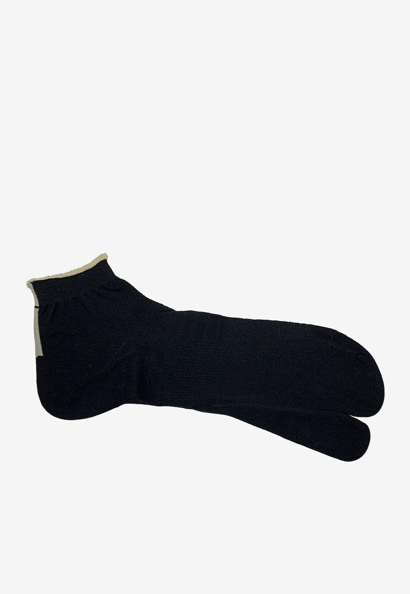 ANTIPAST Ankle Tabi Socks Black ANP185B_BLACK