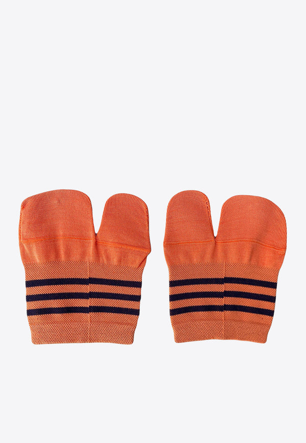 ANTIPAST Tabi Half Socks Orange EANP6