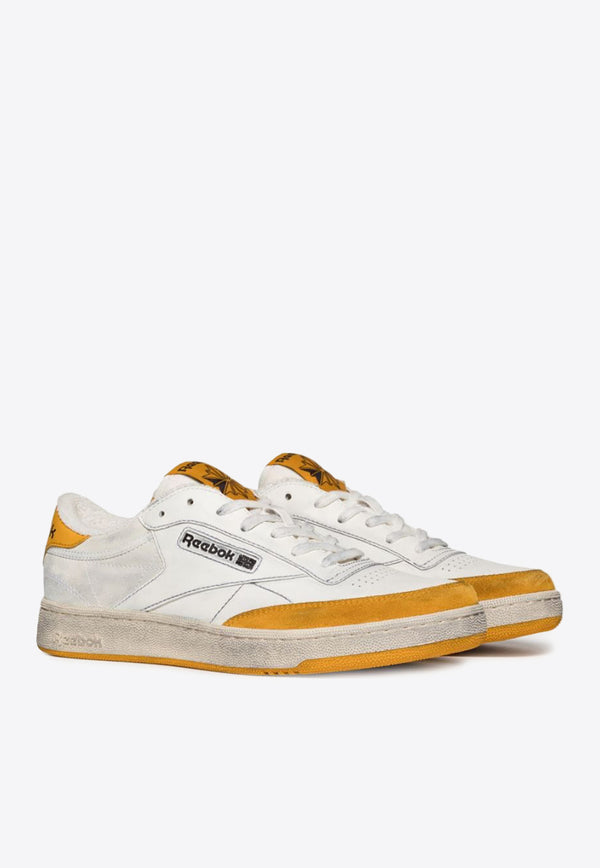 Off-White X Reebok Club C Vintage Leather Sneakers White RMIA011C99LEA005_122