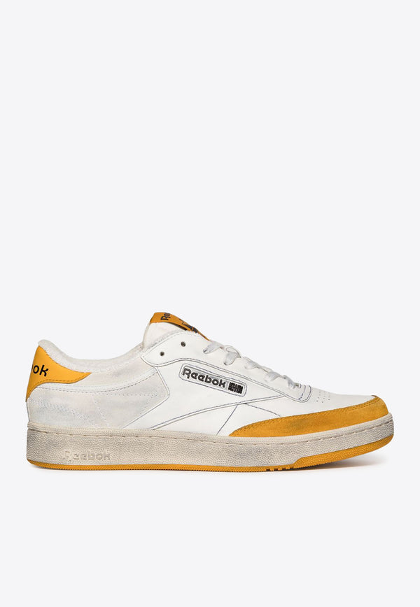 Off-White X Reebok Club C Vintage Leather Sneakers White RMIA011C99LEA005_122