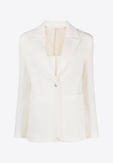 Palm Angels Single-Breasted Track Blazer Beige PWEN013F23FAB001_6103