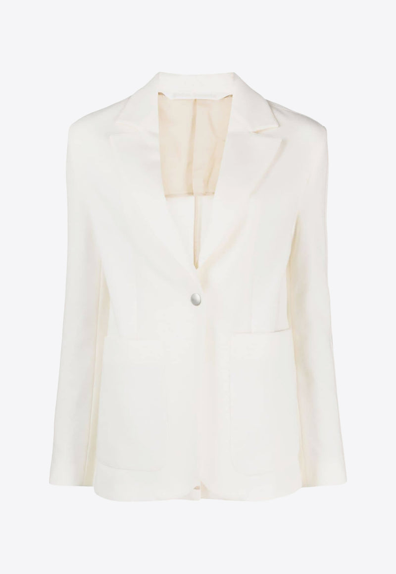 Palm Angels Single-Breasted Track Blazer Beige PWEN013F23FAB001_6103