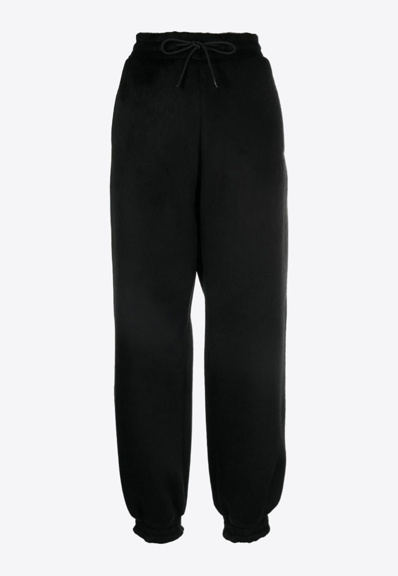 MSGM Logo Embroidered Track Pants Black 3542MDP74237809_99