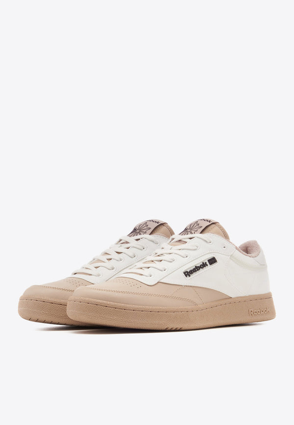 Off-White X Reebok Club C Low-Top Sneakers Beige RMIA011C99FAB002_6144