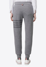 Thom Browne 4-bar Stripes Track Pants Gray FJQ100AJ0088_055