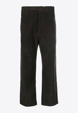 Thom Browne Corduroy Cropped Pants Brown MTU320UF0220_205