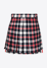 Thom Browne School Uniform Plaid Check Mini Skirt  Multicolor FGC402AF0428_960