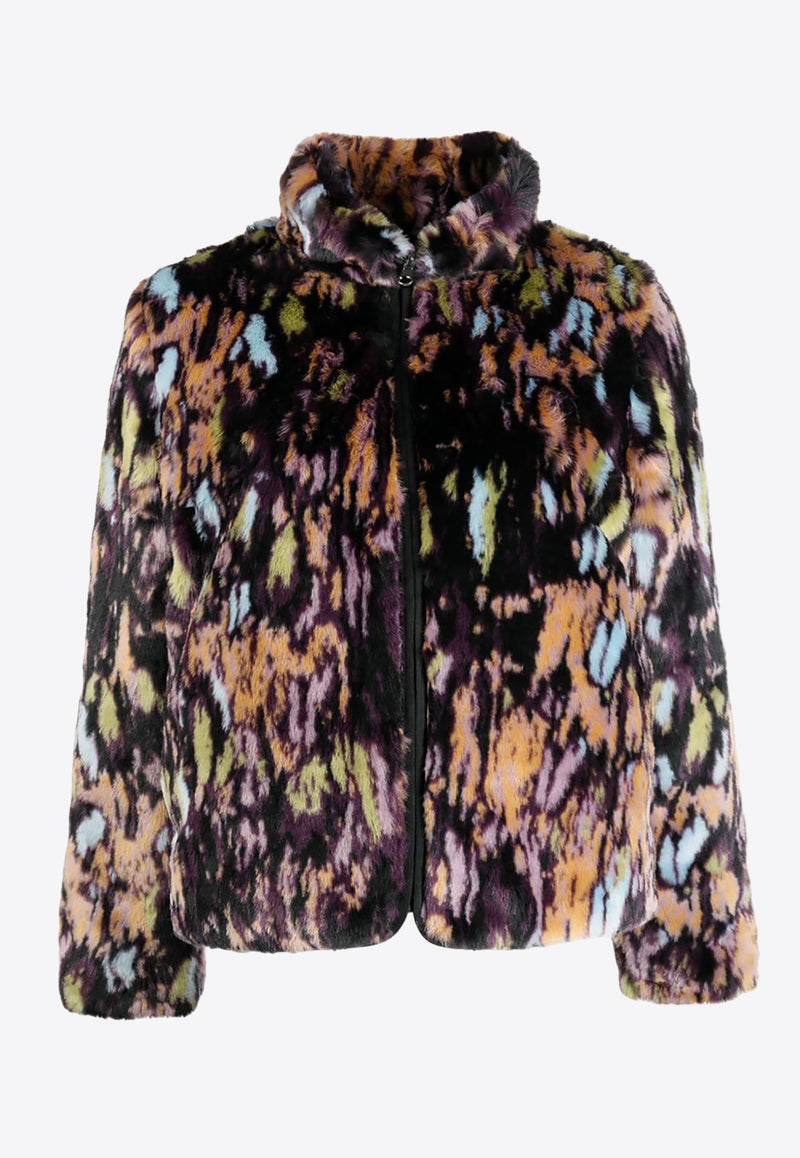 Paul Smith Abstract Print Brushed-Effect Jacket Multicolor W2R321JL31093_35