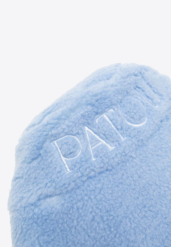 Patou Logo Fleece Bucket Hat Light Blue AC0270157_632B