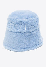 Patou Logo Fleece Bucket Hat Light Blue AC0270157_632B