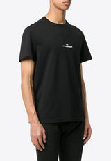 Maison Margiela Distorted Logo T-shirt Black S30GC0701S22816_900