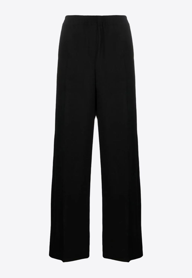 Paul Smith Essential Wide-Leg Pants Black W2R303TL30408_79