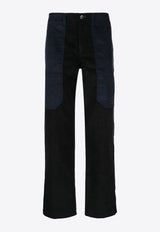 Paul Smith Straight-Leg Corduroy Pants Black M2R455YML21902_79