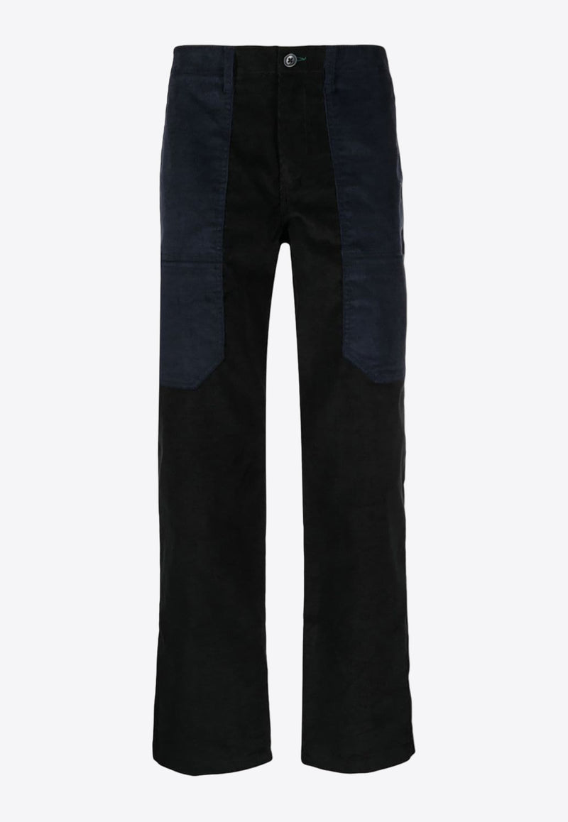 Paul Smith Straight-Leg Corduroy Pants Black M2R455YML21902_79