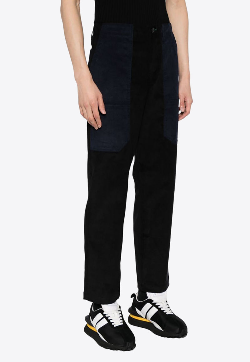 Paul Smith Straight-Leg Corduroy Pants Black M2R455YML21902_79