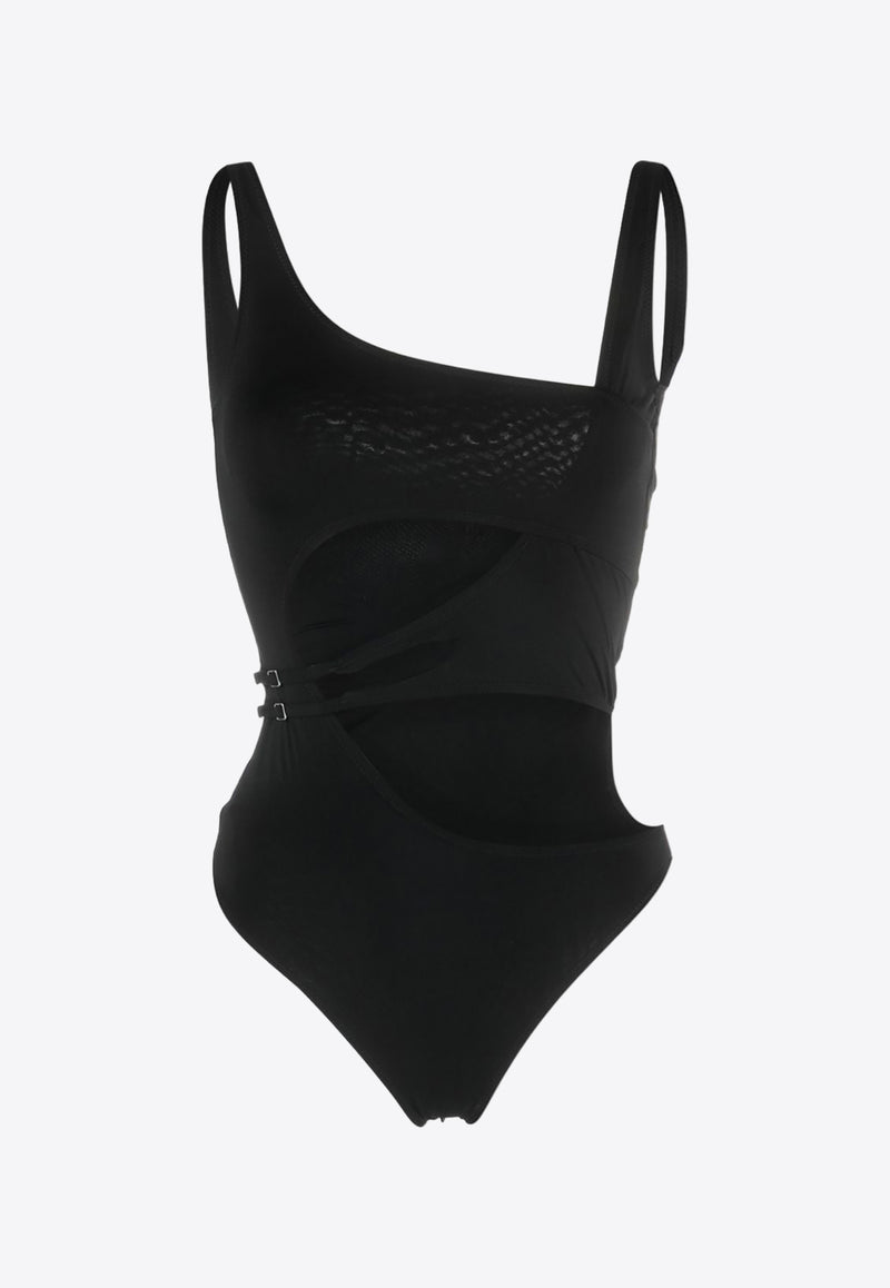 Off-White Cut-Out One-Piece Swimsuit Black OWFC014F23JER001_1000