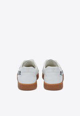 Palm Angels New Palm 1 Leather Sneakers White PMIA099F24LEA001_0110