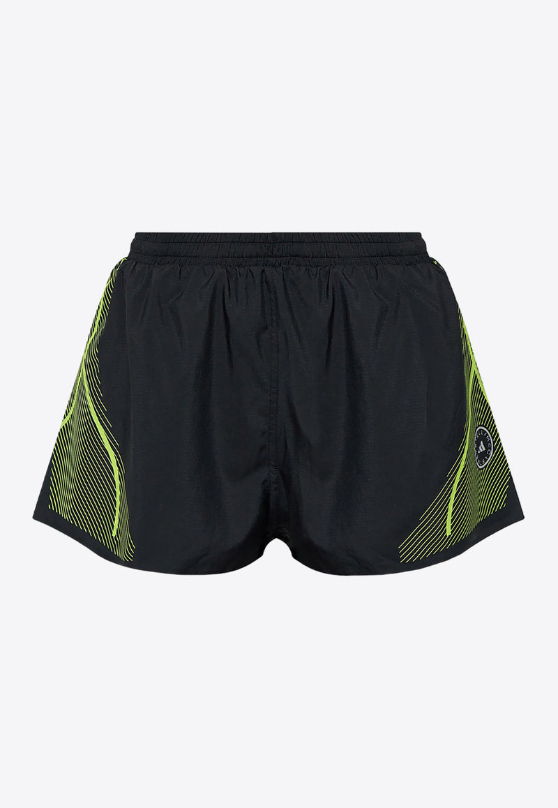 Adidas By Stella McCartney Truepace Logo Running Shorts Black JJ1861_BLACK