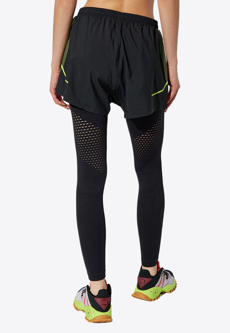 Adidas By Stella McCartney Truepace Logo Running Shorts Black JJ1861_BLACK