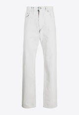 Maison Margiela Painted Belt Straight-Leg Jeans White SI1LA0002S30561_967