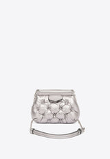 Maison Margiela Mini Glam Slam Classique Metallic Clutch Gray SA1VL0035P6800_H3809